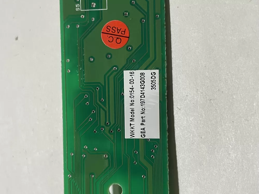 GE 197D4143G008 Wr55x10831 Refrigerator Control Board AZ178723 | Wm477