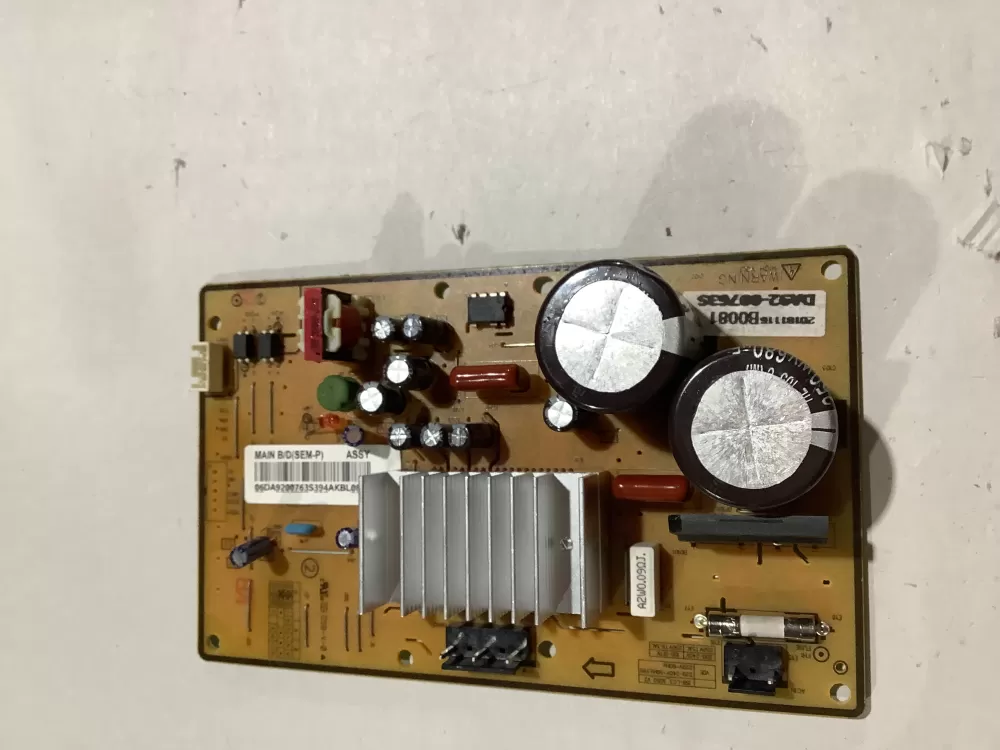 Samsung DA92 00763S Refrigerator Control Board Inverter AZ170165 | ZC2606