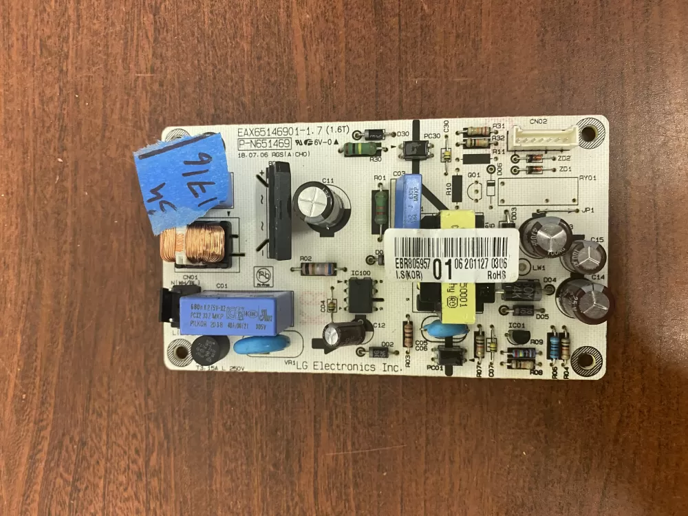 LG EBR80595701 Range Oven Control Board AZ41027 | BK1716