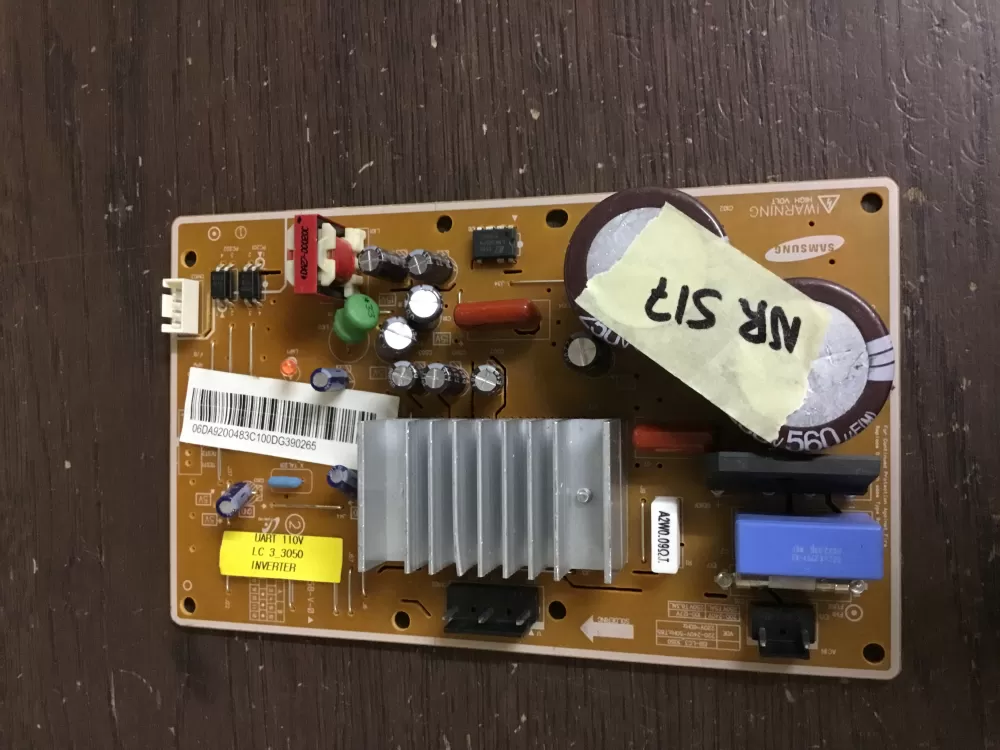 Samsung 110017 DA92 00483C Refrigerator Control Board Inverter AZ8713 | NR517