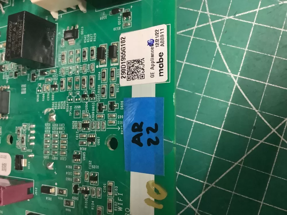 GE Hotpoint 290D1955G102 WH22X35239 Washer Control Board AZ205178 | AR22