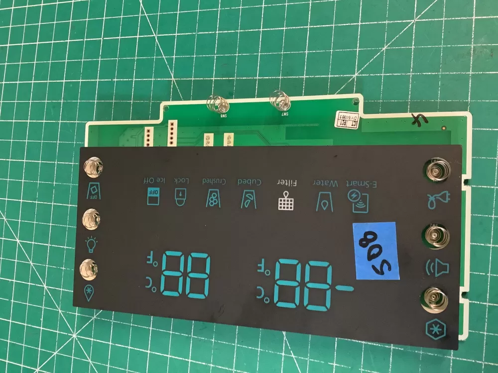 Samsung DA92-00596A Refrigerator Dispenser Control Board AZ227962 | NR508