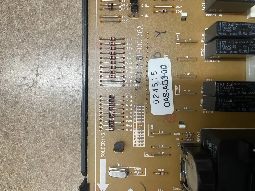 Samsung DE41 00376A Range Oven Control Board AZ14104 | KMV41