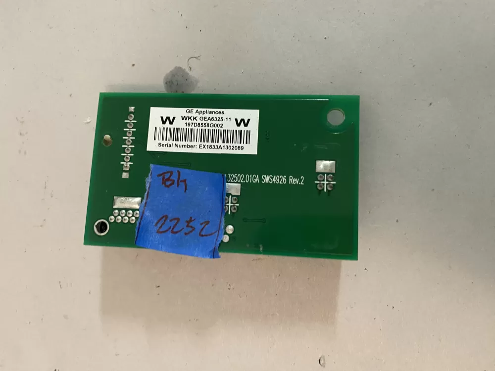 GE 197D8558G002 Refrigerator Humidity Board AZ123717 | BK2252