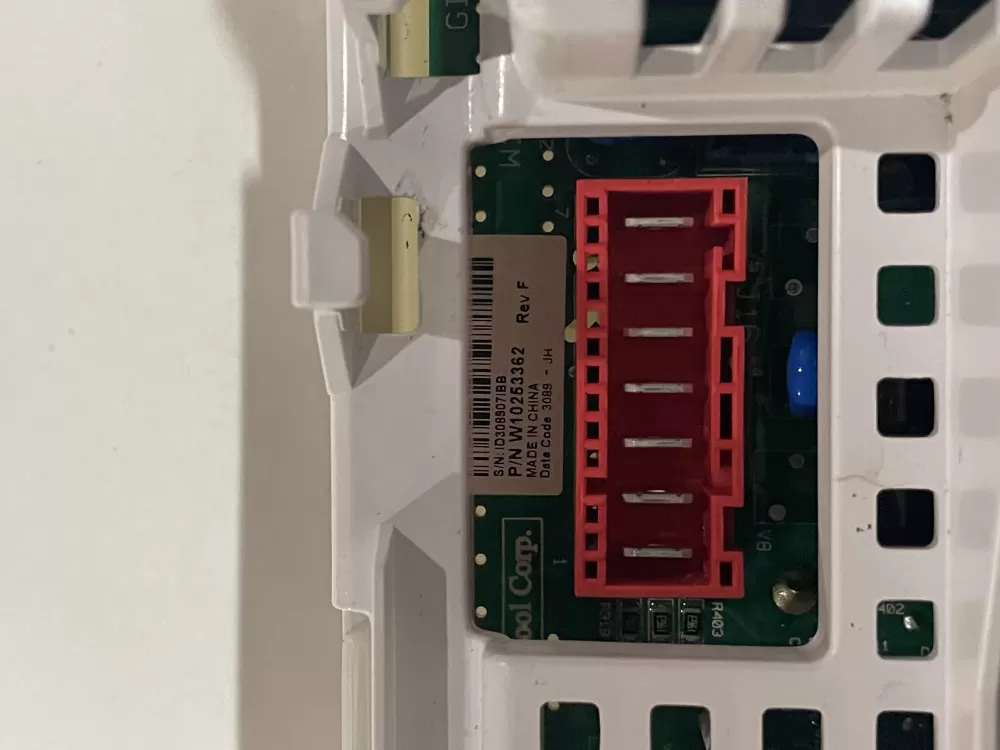 Whirlpool W10435609 W10445363 W10480177 Washer Control Board AZ202876 | KMV325