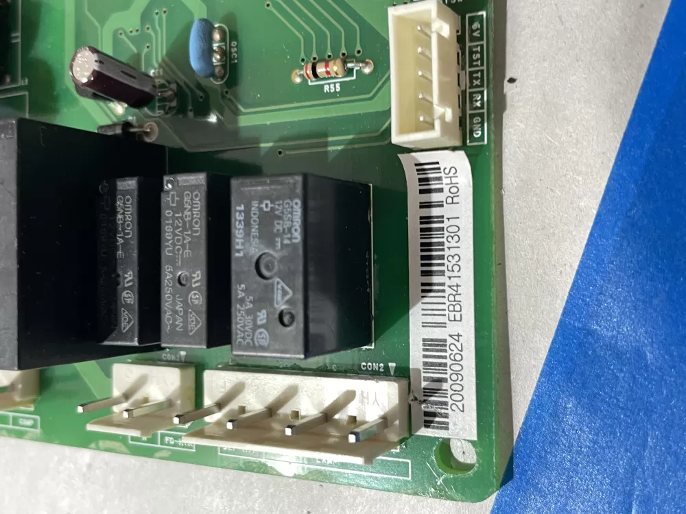 LG EBR41531301 PS12725024 Refrigerator Control Board AZ205439 | Wm672