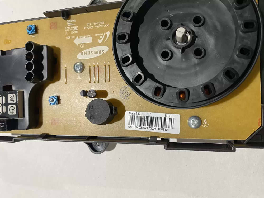 Samsung DC94 03164A 03167A Washer Control Board AZ183916 | BK2716