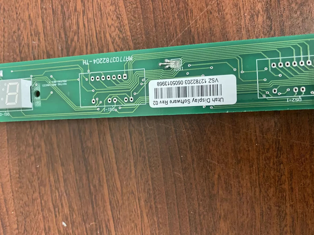 Maytag W10207861 Refrigerator Control Board Temperature Display AZ30345 | BK195