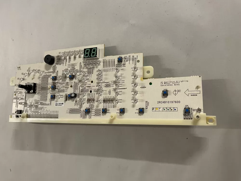 GE 175d6854g003 2713KA0504 Washer Control Board AZ140522 | KMV69
