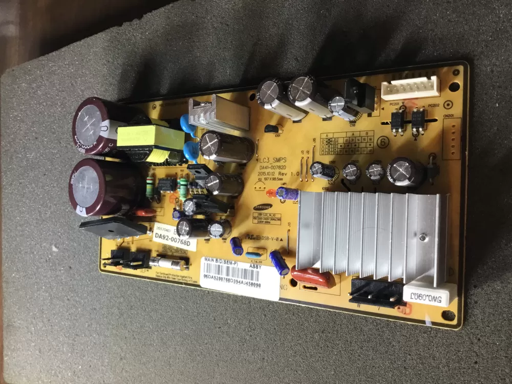 Samsung DA92-00768D Refrigerator Control Board Inverter