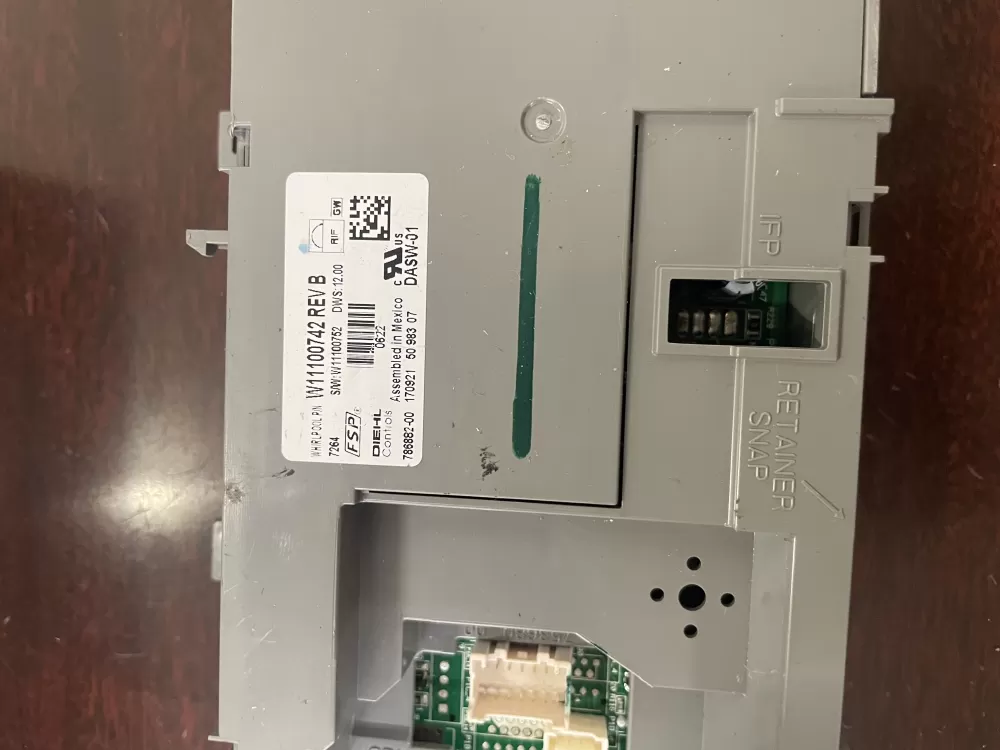 Whirlpool W11100742 W11177740 W11353080 Dishwasher Control Board AZ36501 | KM406
