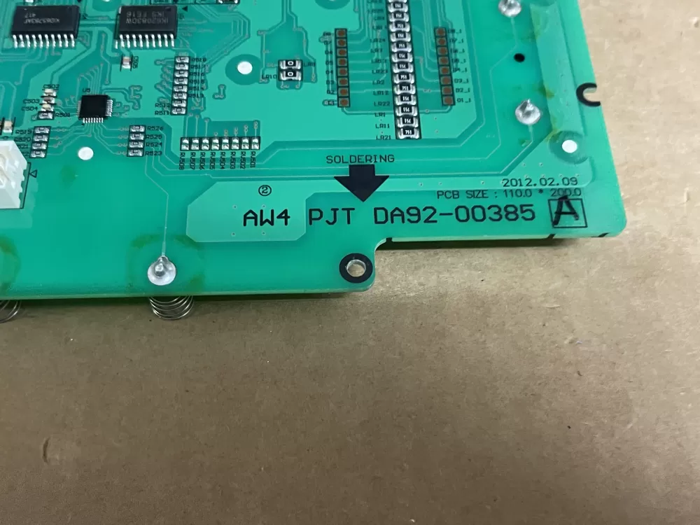 Samsung DA92-00385 DA92-00385A Refrigerator Control Board AZ102459 | Wm890