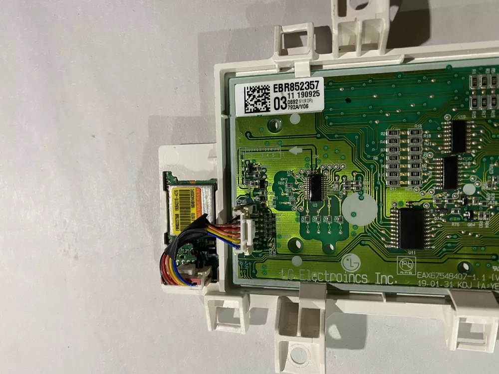 LG EBR85235703 Dryer Control Board AZ189785 | BK2201