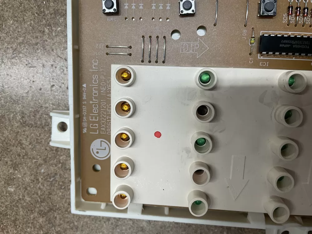 LG EAX32221201 EBR32268101 Washer Control Board AZ17917 | KMV167