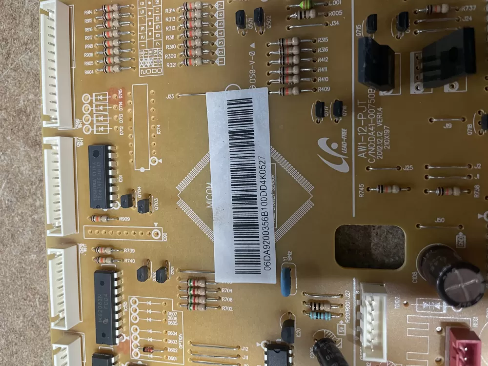 Samsung DA92-00356B Refrigerator Control Board