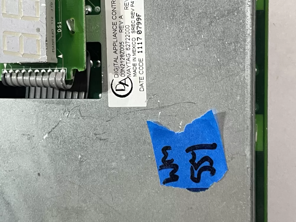 Maytag 00N2128Z005 62722000 Washer Control Board AZ170252 | Wm551