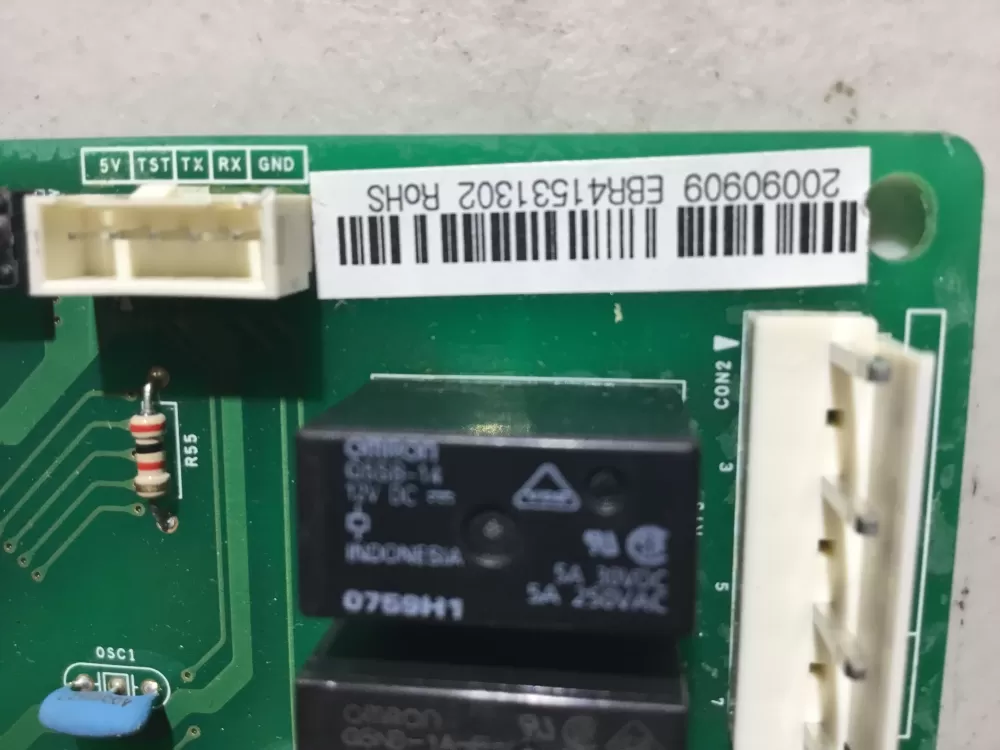 LG EBR41531302 CSP30000202 PS12725025 Refrigerator Control Board AZ38101 | NR2