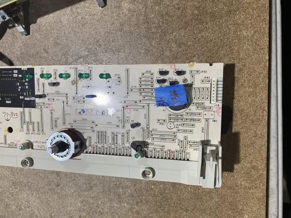 GE 175D5261G040 EBX1129P004 WH12X10614 Washer Control Board AZ69301 | BK1366