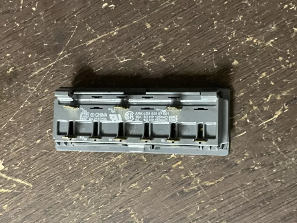 Whirlpool  Maytag  KitchenAid  Kenmore AP6005966 2180236 WP2180236 PS11739028 Refrigerator Control Board Dispenser Switch