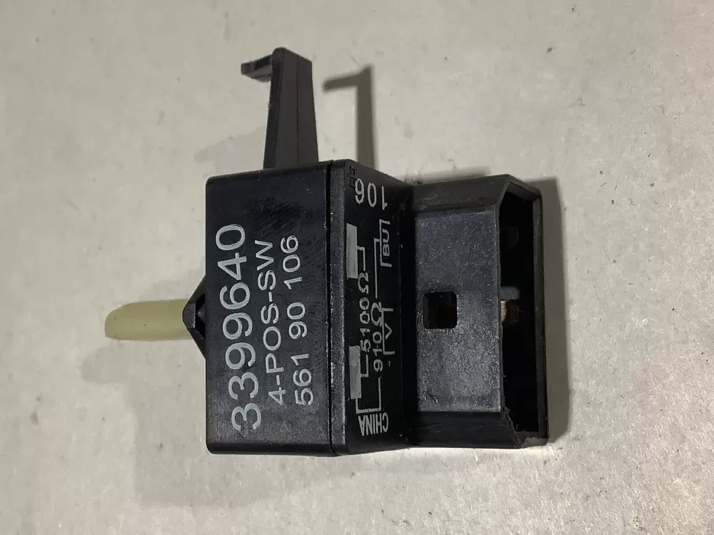 Whirlpool 3396014 Dryer Inglis Kitchen Aid Switch AZ105499 | Sl119