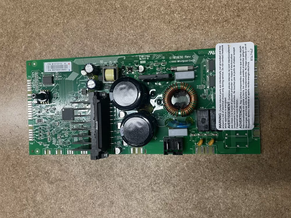 Kenmore  Maytag  Whirlpool W10189966  1469076  8576385  8576386  PS11749893  W10051171  W10051176  W10104820  W10104830  W10112111  W10112112  W10112113  W10121311  W10121508  W10121511  W10130544  W10155109  W10188476  W10201186  WPW10189966VP Washer Control Board