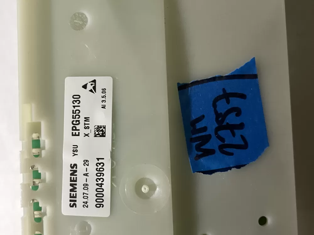 Bosch Siemens 9000439631 Dishwasher Control Board AZ197924 | Wm2757