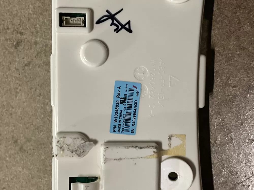 Whirlpool W10444952 W10348030 Dryer Control Board AZ26115 | KM80