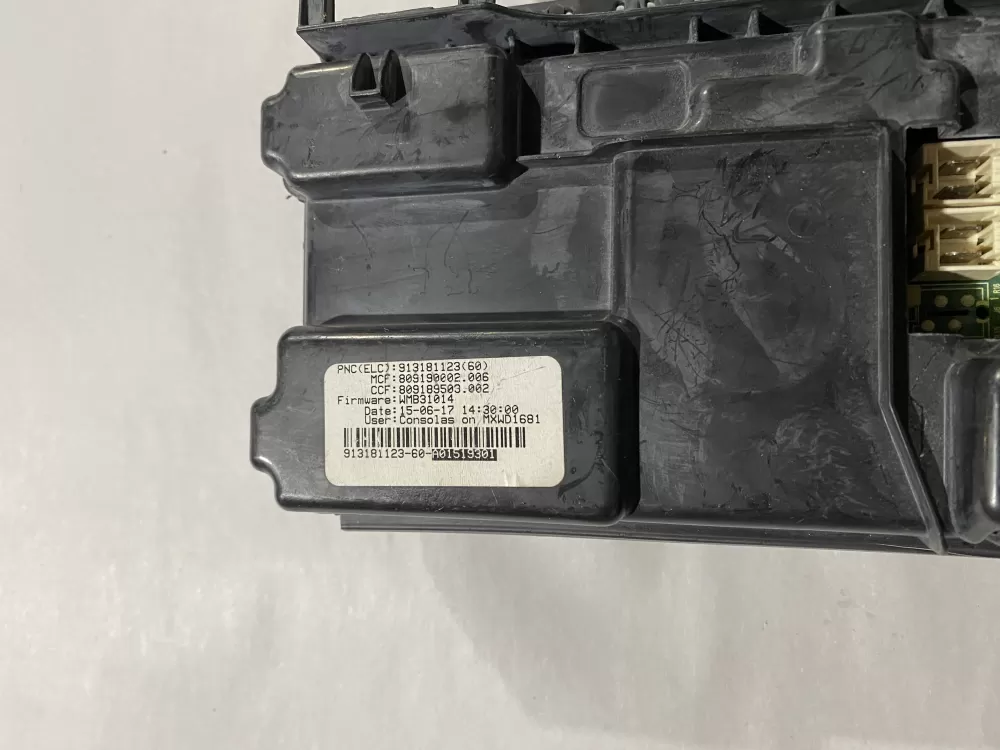 Frigidaire A01519301 Washer Dryer Combo Control Board AZ189299 | BK661