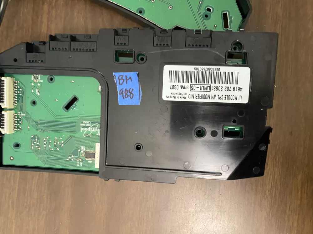 Whirlpool 4619 702 30681 Washer Control Board AZ80682 | BK988