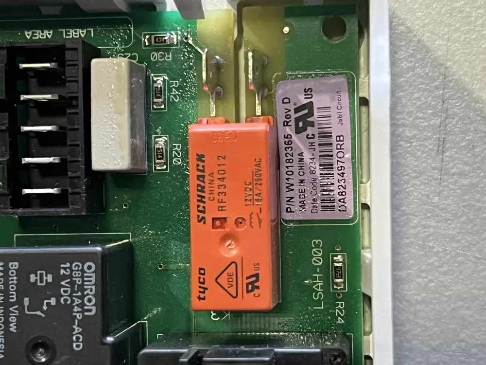 Whirlpool Maytag Kenmore W10182365 Dryer Control Board AZ43788 | 1752