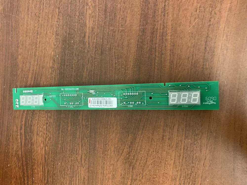 Maytag  KitchenAid  Jenn-Air  Admiral  Dacor  Kenmore WPW10207861  AP6017093  W10207861  12782203  12782203SP  12782205  12782205SP  1468995  67005397  67005400  8208269  PS11750388  MA7703782204-TH Refrigerator Control Board Temperature Display