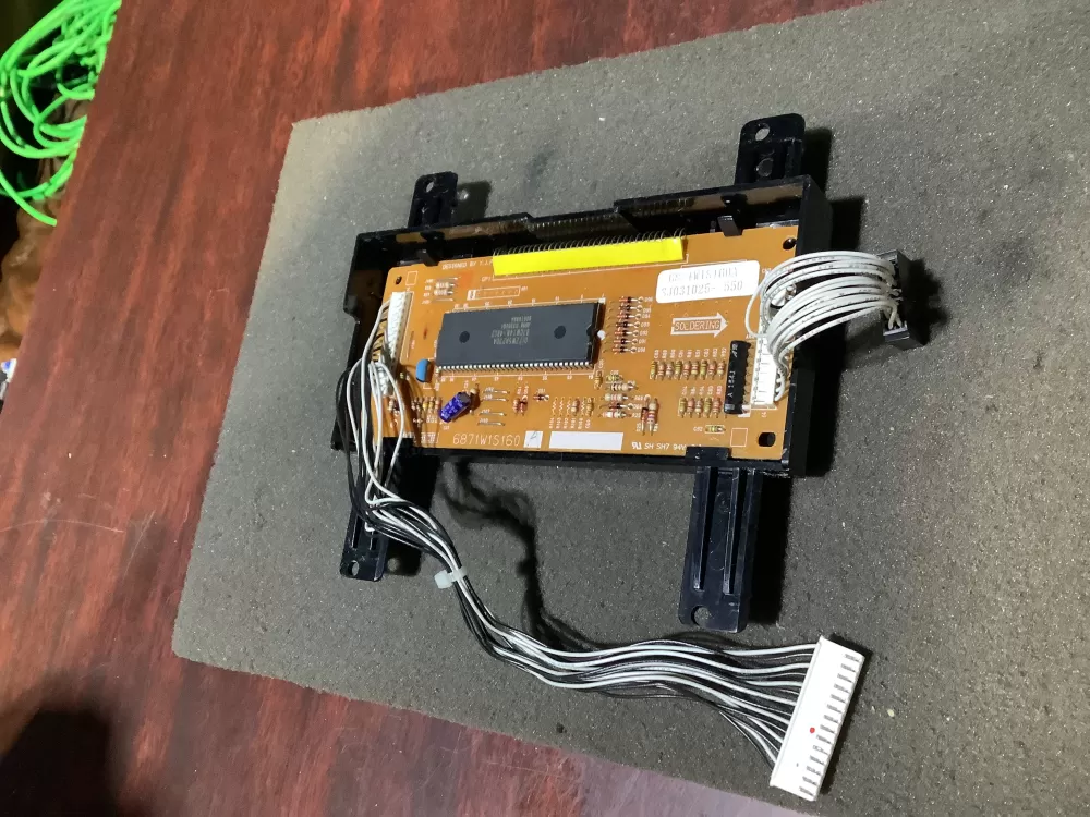 LG 6871W1S160A Microwave UI Main Control Board AZ126788 | NR2293