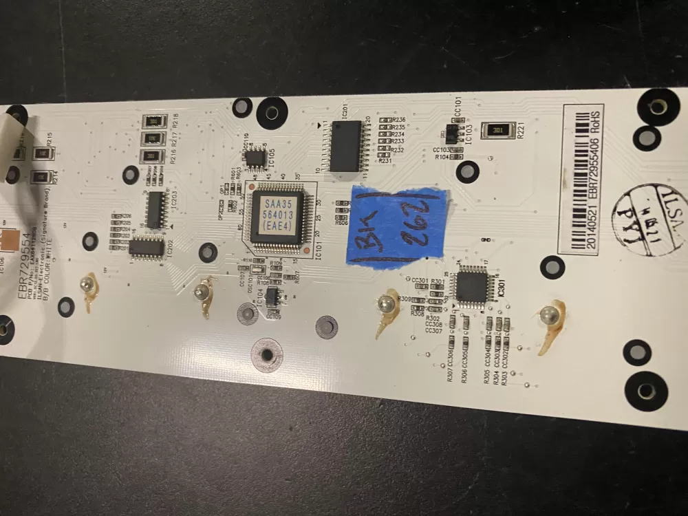 EBR72955406 Refrigerator Control Board Pcb Display AZ26832 | BK262