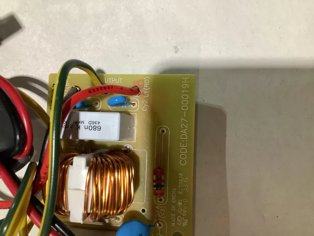 Kenmore DA27 00019H Refrigerator Control Board Noise Filter AZ152998 | BG2498