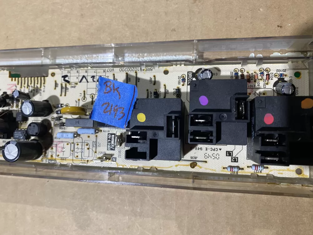 Kenmore Hotpoint GE WB27K10214 Range Control Board AZ118801 | BK2193