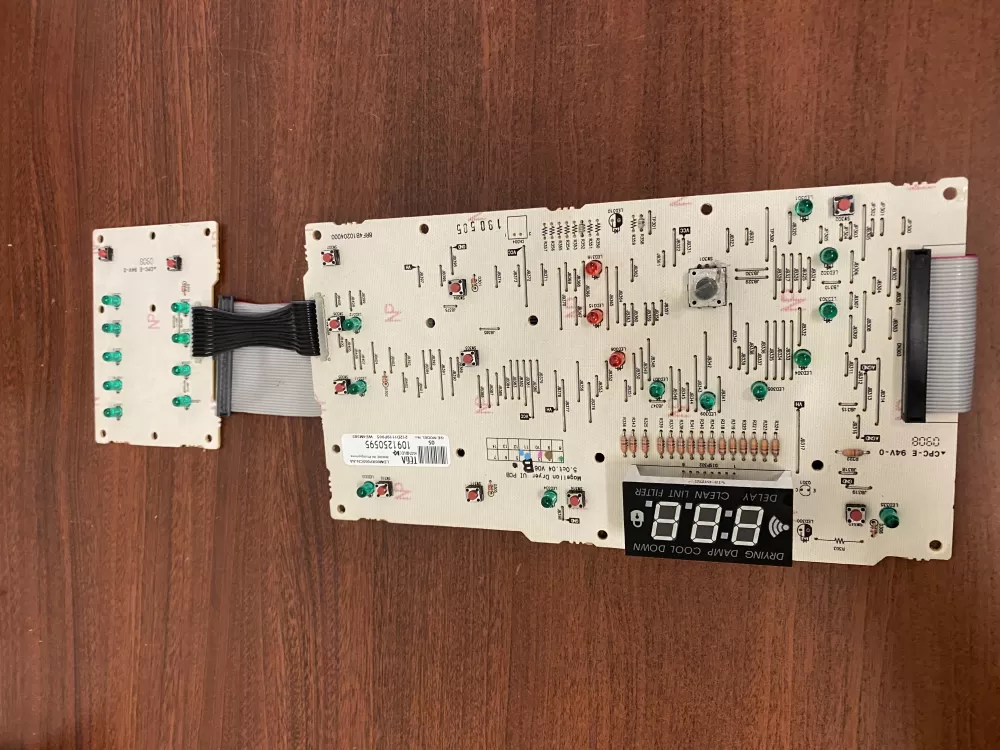 GE 212D1119P005 WE4M385 Dryer Control Board