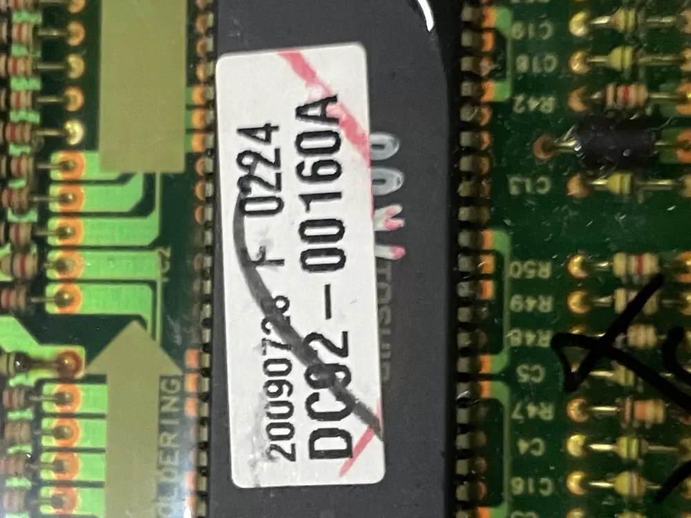 Samsung DC92-00160A Dryer Electronic Control Board AZ26939 | WM37