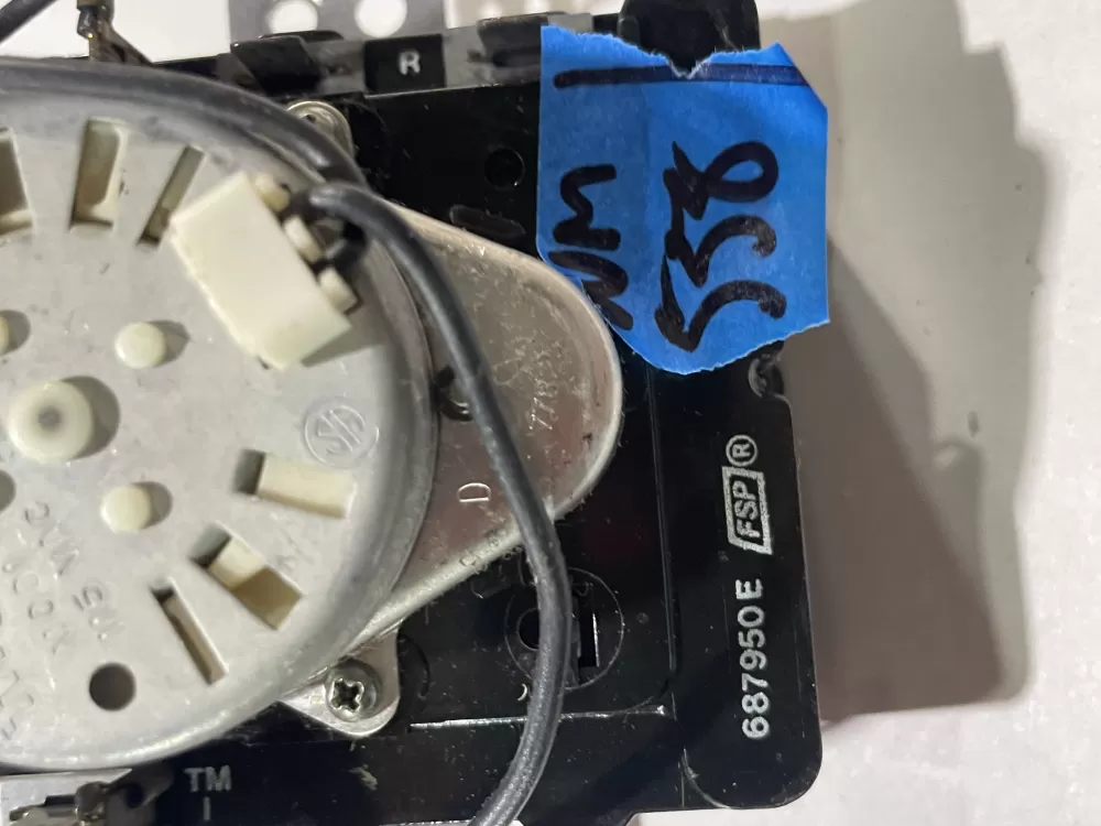 Whirlpool 687950E WP348320 AP6008625 348320 296803 Dryer Timer AZ170299 | Wm558