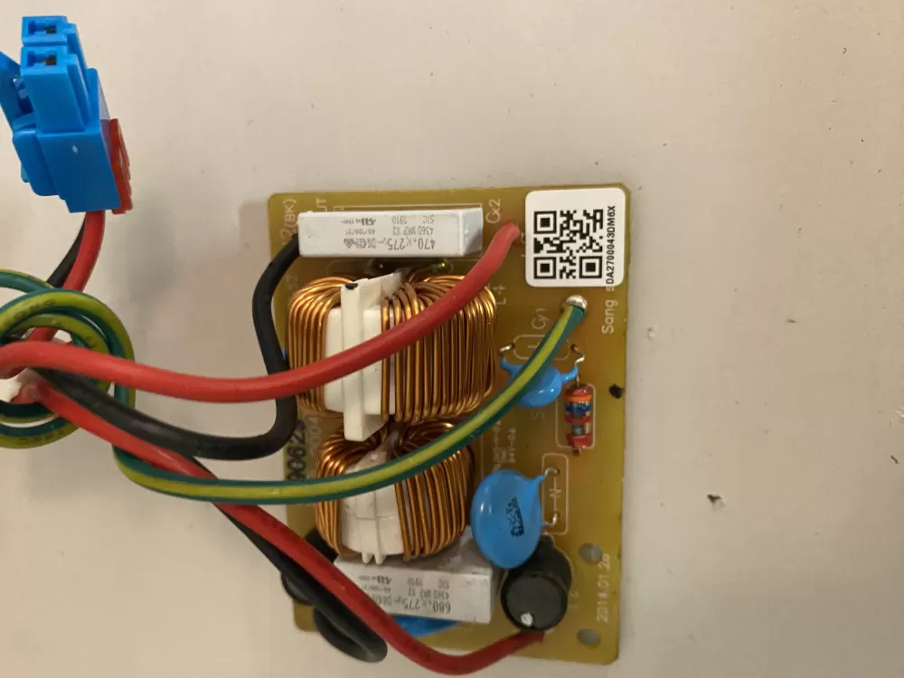 Samsung 00043D 00022B Refrigerator Control Board Noise Filter AZ138490 | BK2254