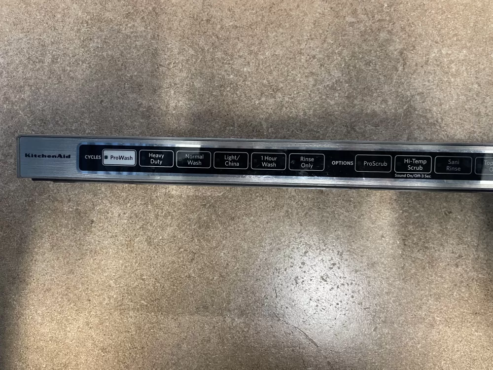 KitchenAid AP6022129 W10319793 W10371532 W10481144 WPW10481144 PS11755458 Dishwasher Control Board Panel