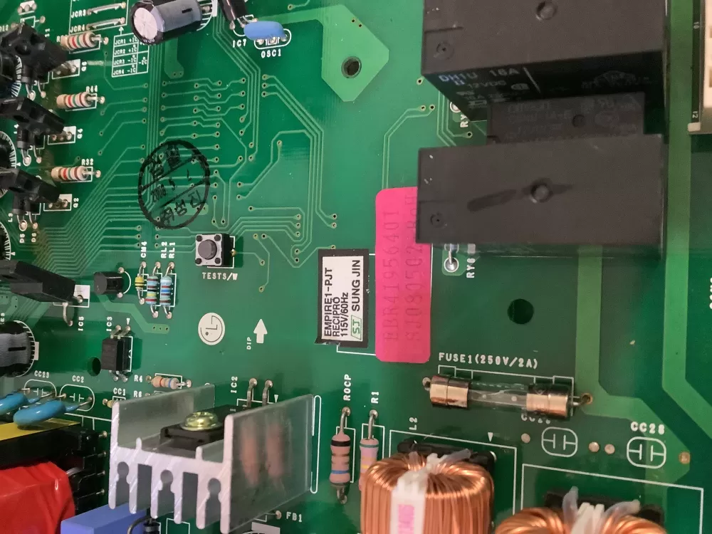 LG Kenmore AP4671986 EBR41956401 Refrigerator Control Board AZ185476 | NR1831