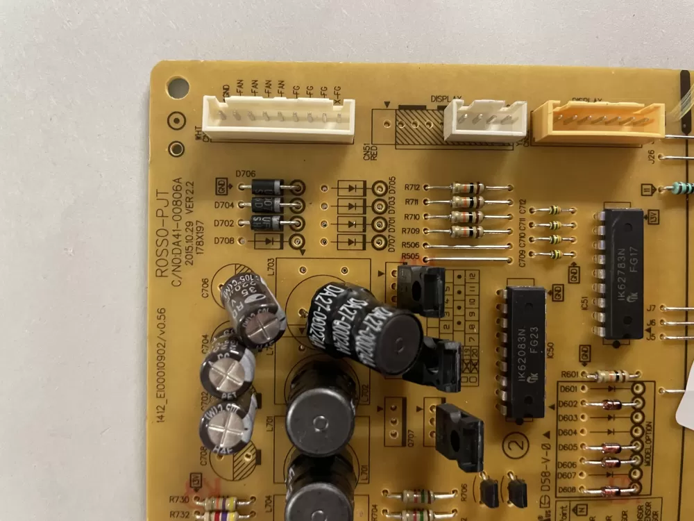 Samsung DA92 00624H Refrigerator Control Board AZ137401 | KM2362