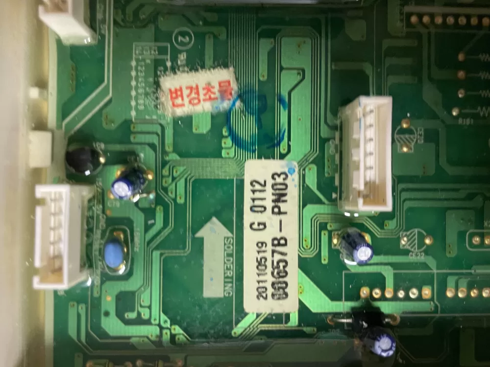 Samsung DC92 00657B Washer Control Board AZ45479 | Wmv440