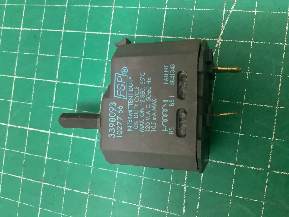 Whirlpool 3398093 WP3398093 Dryer WP Switch AZ223423 | SLA85