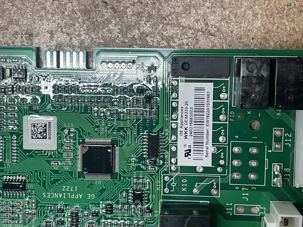 GE 245D1888G003 Refrigerator Control Board AZ23470 | KM1321