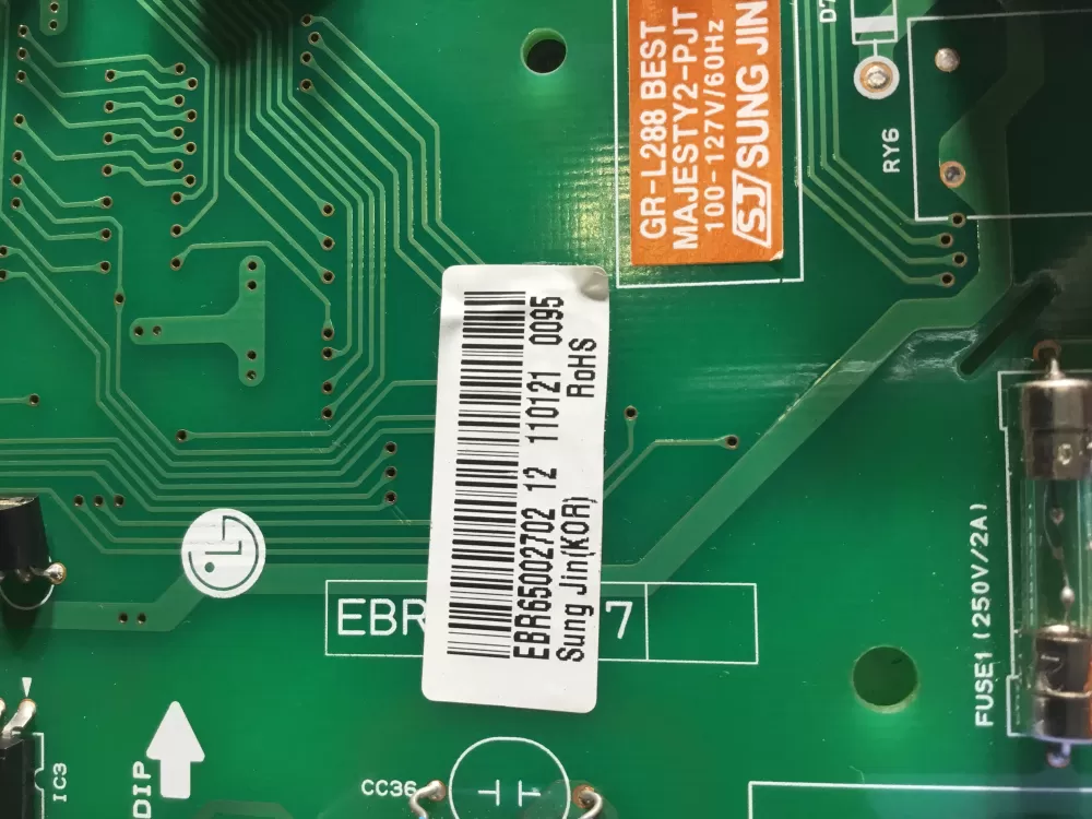 LG Kenmore EBR65002702 EBR65002703 Refrigerator Control Board AZ45326 | NR1769