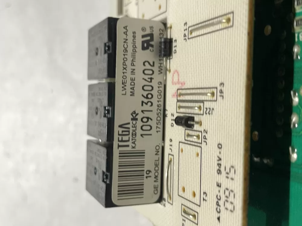 GE WH12X10439 175D5261G019 WH12X10432 Washer Control Board AZ201704 | Wm2433