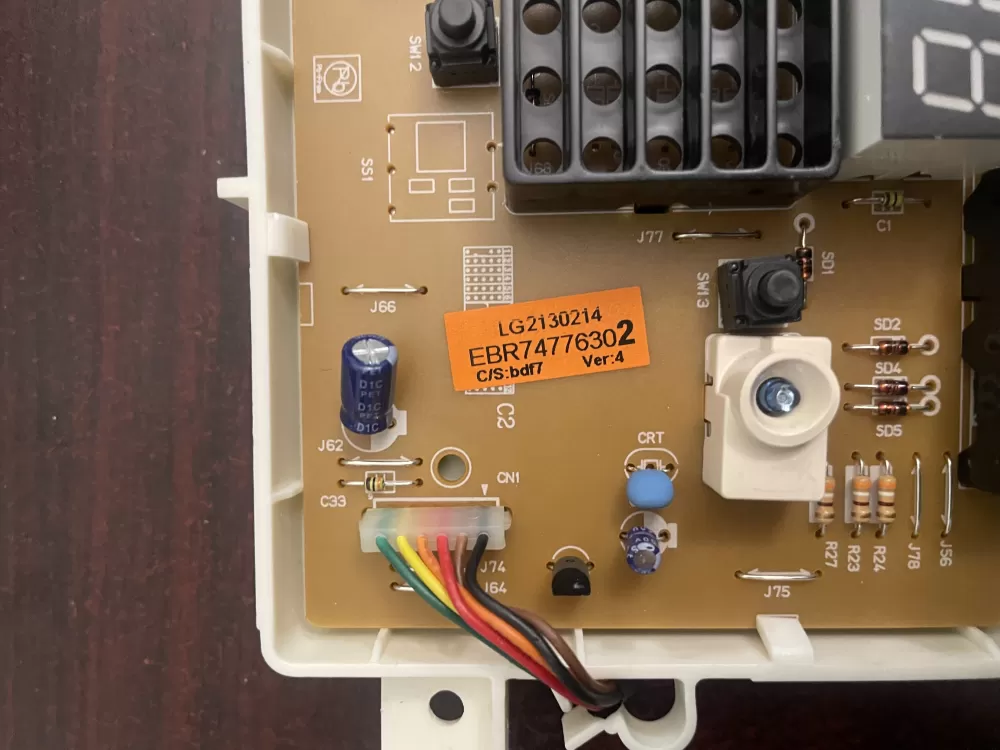 LG EBR74776302 Washer Control Board AZ93228 | KMV519