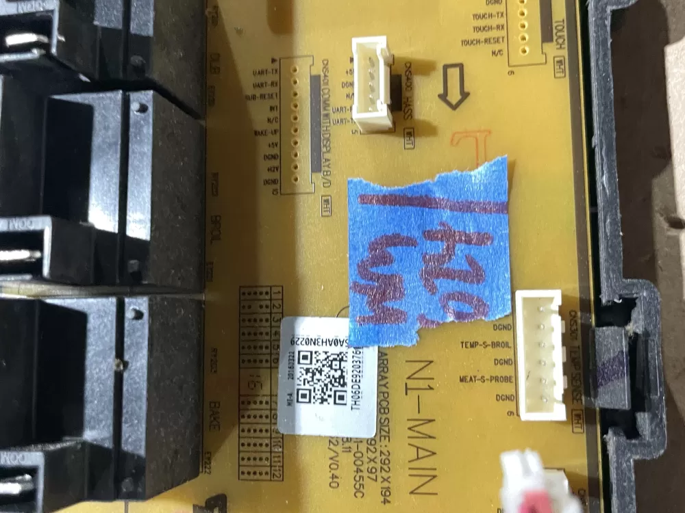 Samsung DE92-03761 Range Oven Control Board Touch Panel Display AZ70976 | Wm624