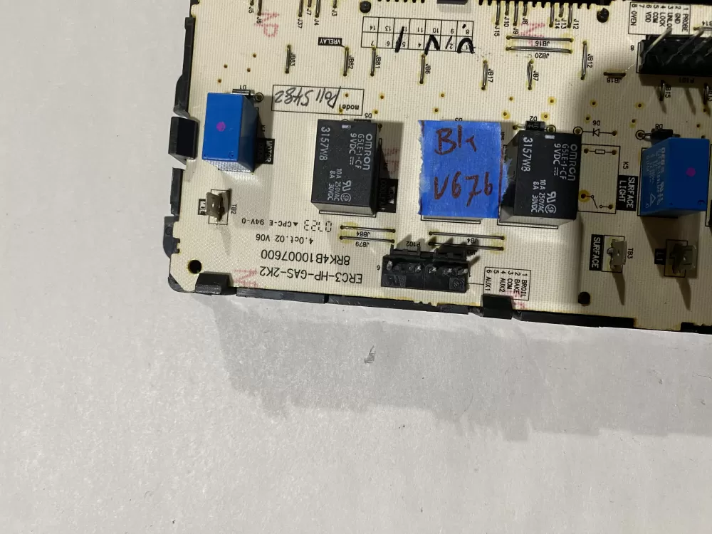 GE WB27K10168 183D8194P011 Range Control Board AZ127298 | BKV676